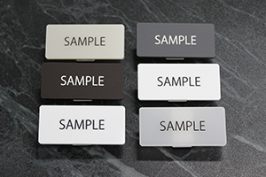 アクリル名札6色