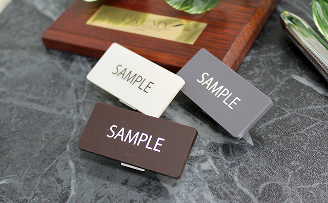 アクリル名札全体