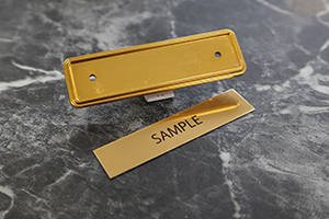 メタル名札テライオ構造