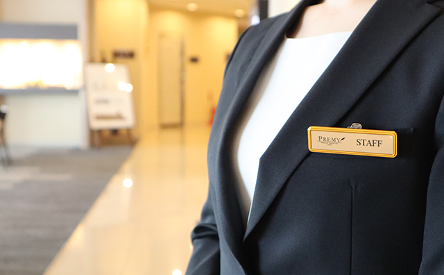 メタル名札テライオ装着