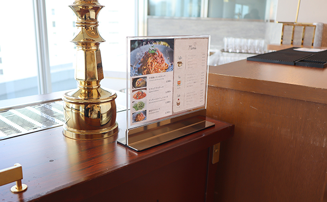 メニュースタンド全貌