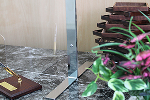 パーテーションの脚