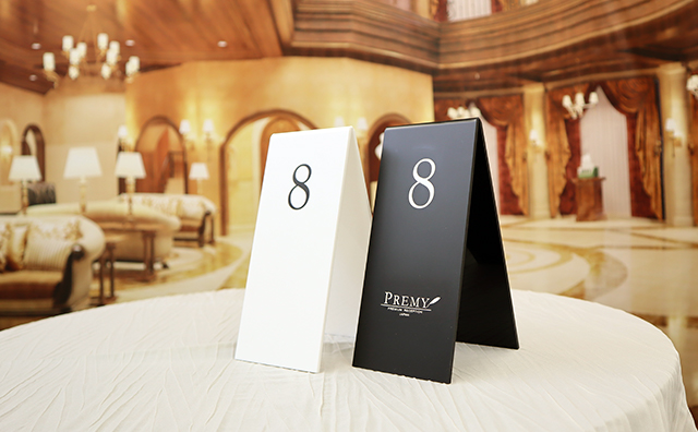 宴会テーブル札ライト