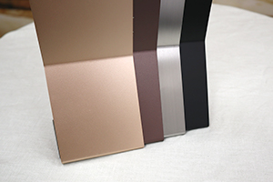 メタルテーブル札ヘアーライン