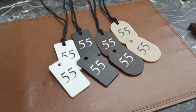 クローク札シンプル