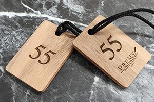 木製クローク札