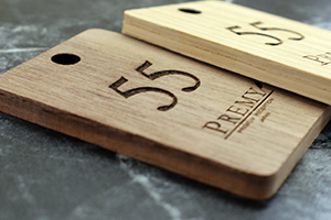 木製クローク札