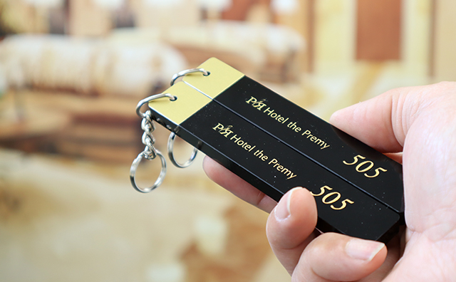 ダブルルームキーホルダー