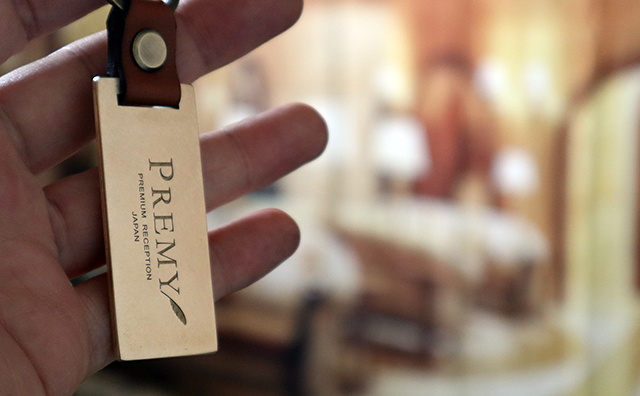 真鍮ルームキーホルダー