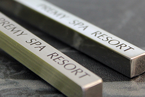 メタルルームキーホルダー研磨仕上げ