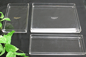 アクリルトレー3サイズ