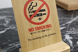 禁煙サインスマートECOUV印刷