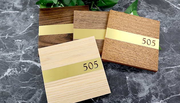 和モダンルームナンバー