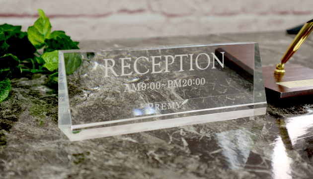 カウンターサインアクリル